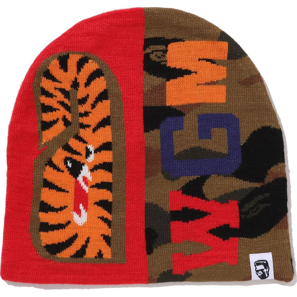1ST CAMO SHARK KNIT CAP MENS