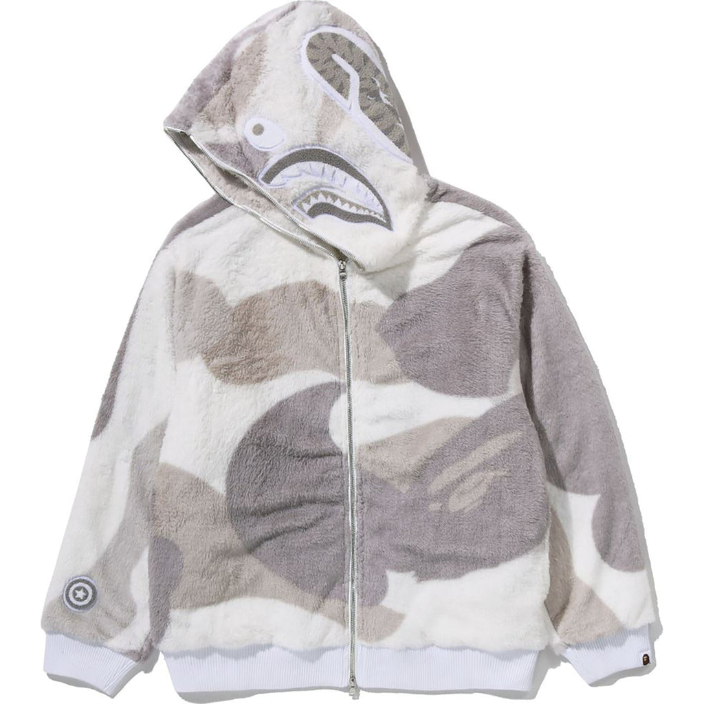 COLOR CAMO SHARK FULL ZIP SHERPA JACKET MENS
