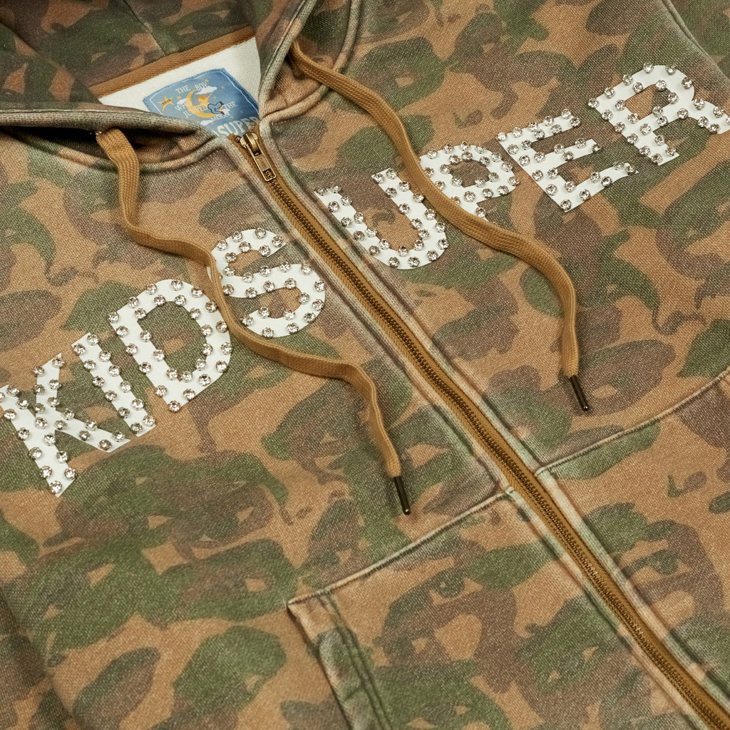 Kidsuper Face Camo Hoodie