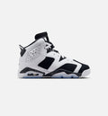 Air Jordan 6 Retro Black and White Big Kids' Lifestyle Shoes - Black/White