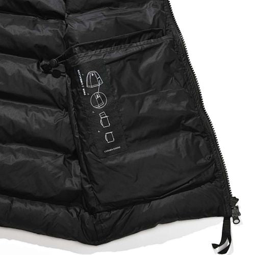 Canada Goose White Quilted Puffer Vest