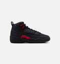 Air Jordan 12 Retro Bloodline | Grade School Lifestyle Shoe | Black/University Red