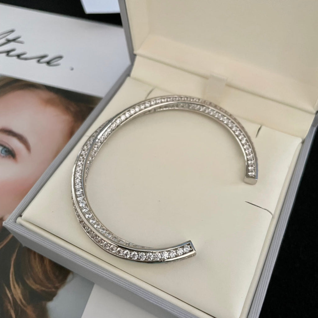 CHOPARD EDWIGE TWISTED DIAMOND BRACELET