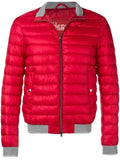 Herno quilted high neck jacket