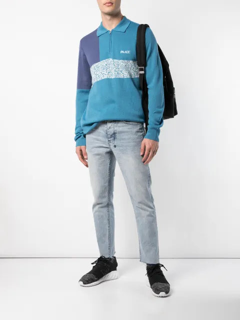 Palace Blocker half-zip jumper