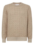 Brunello Cucinelli cable-knit cashmere jumper