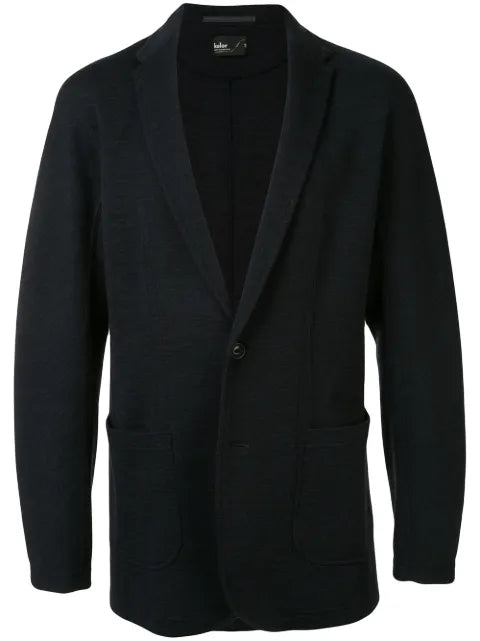 Kolor knitted single breasted blazer