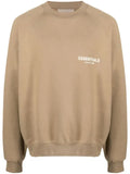 FEAR OF GOD ESSENTIALS logo-print crew-neck sweatshirt