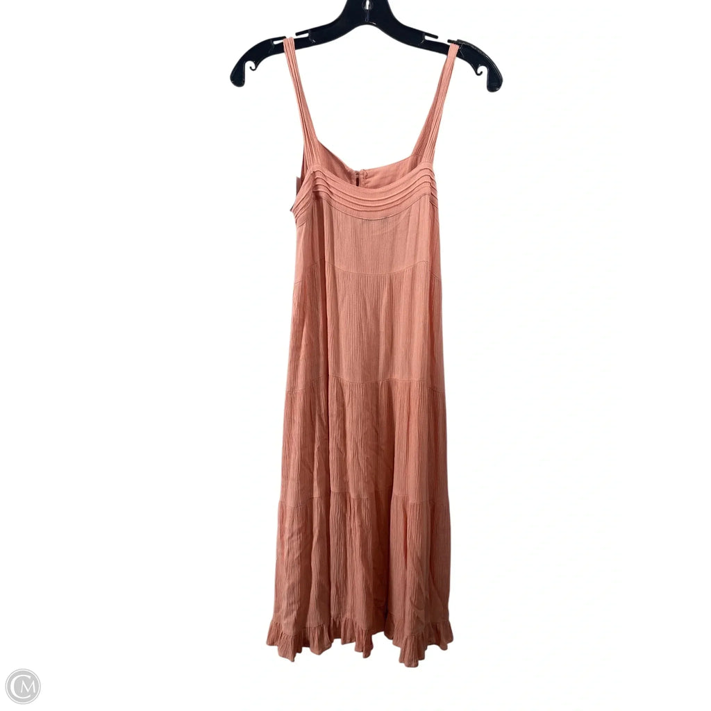 Dress Casual Midi By Olivaceous In Pink, Size: S