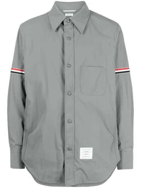 Thom Browne RWB armband piqué shirt jacket