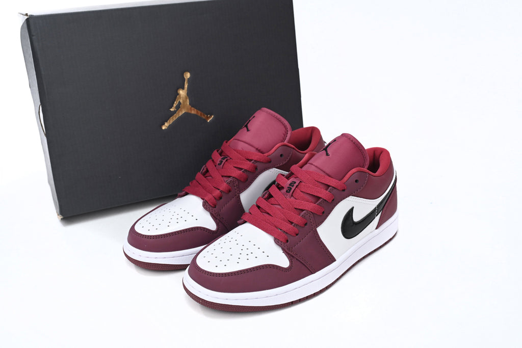 Air Jordan 1 Low Noble Red Reps Sneaker 553558-604