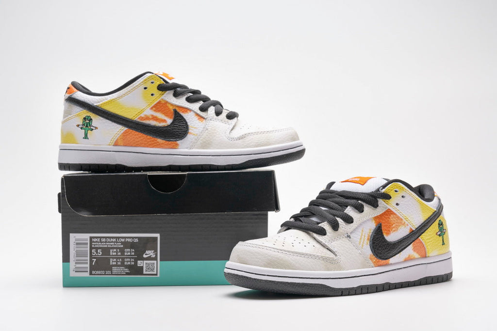 Nike SB Dunk Low Raygun Tie-Dye White Reps Sneaker BQ6832-101