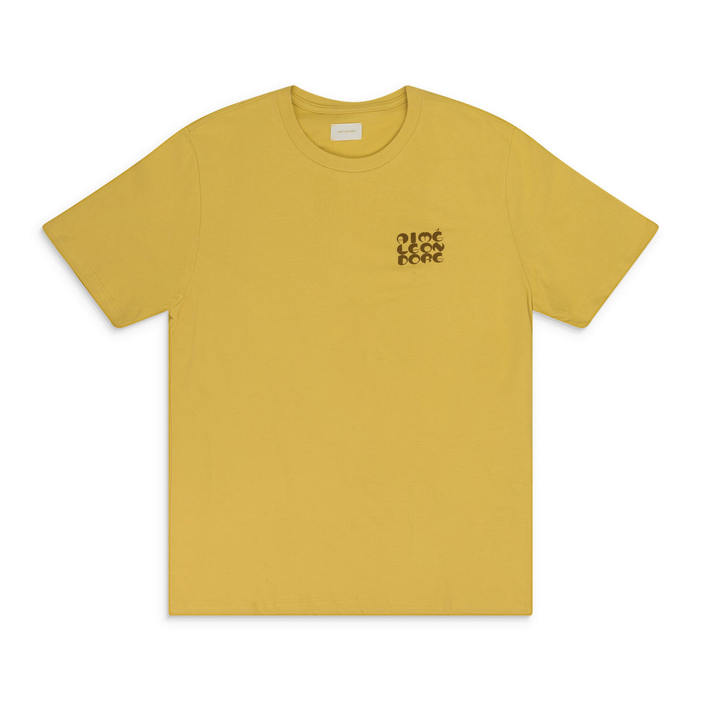 Ochre Stacked Logo T-Shirt