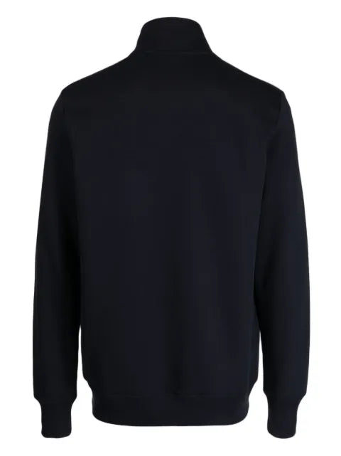 PS Paul Smith logo-patch funnel-neck sweatshirt