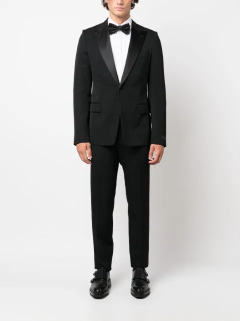 Lanvin single-breasted wool tuxedo jacket