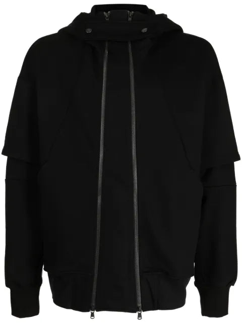 The Viridi-Anne double-breasted zip-up jacket