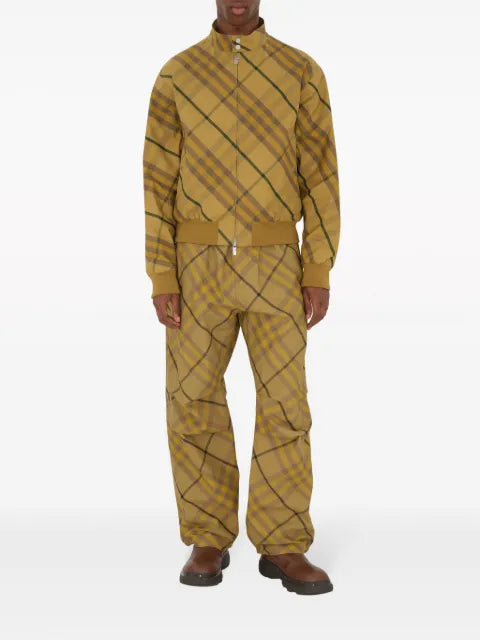 Burberry Check bomber jacket