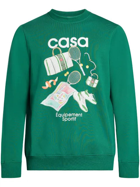 Casablanca Equipement Sportif organic cotton sweatshirt