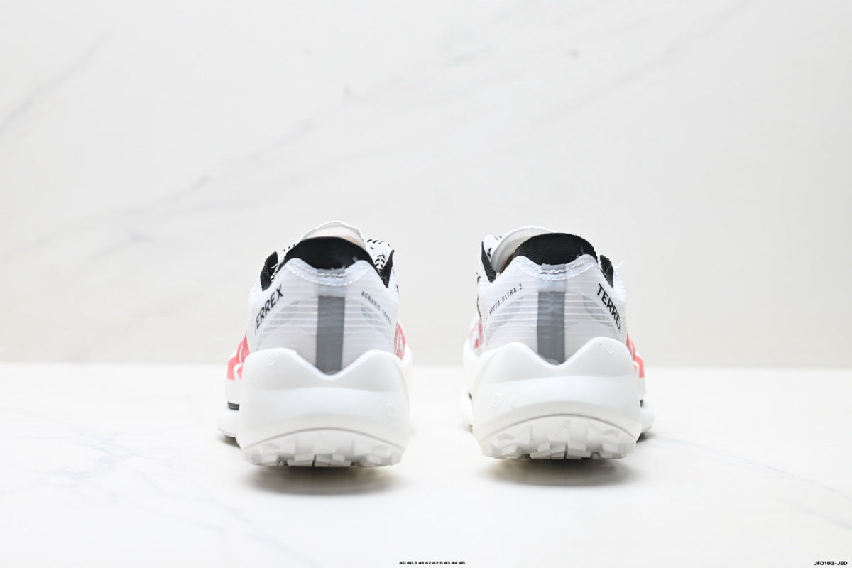 Adidas  Men's Running Shoes #4 - White/Red