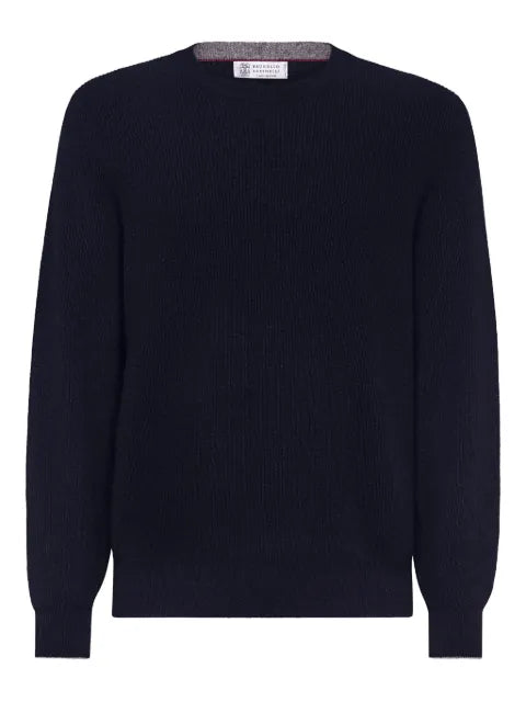 Brunello Cucinelli crew-neck cashmere jumper