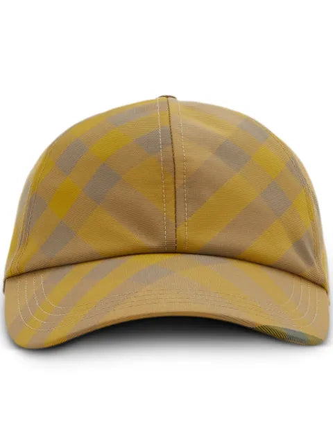 Burberry check-pattern baseball cap