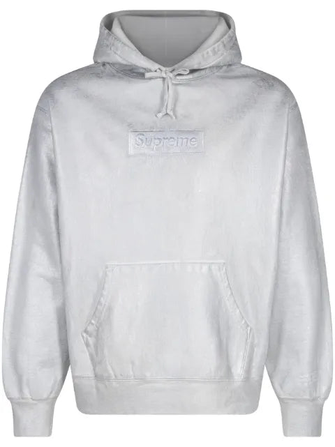 Supreme x MM6 Maison Margiela foil box logo hoodie
