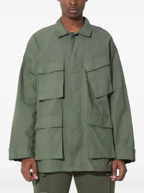 Engineered Garments multi-pocket shirt jacket