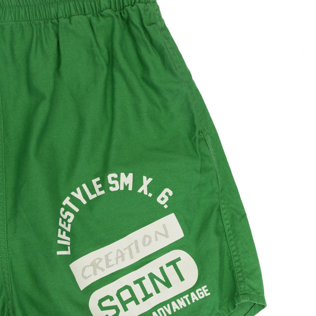 CREATION GREEN EASY SHORTS