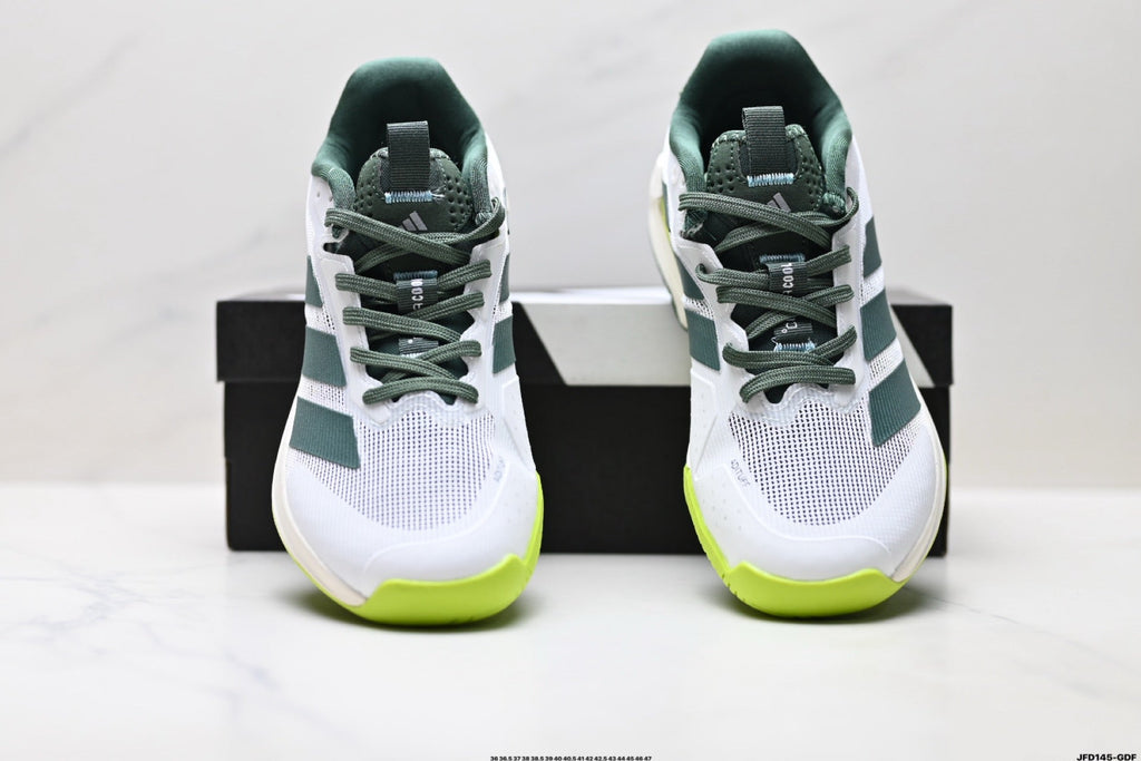 Adidas K81801650 Unisex Running Shoes | Sport-Ready Color Edition - 2 Colorways incl. White/Green & Pink/Black
