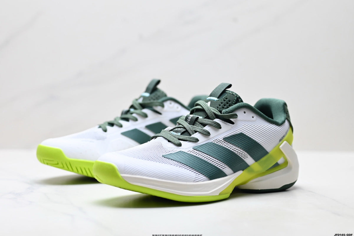 Adidas K81801650 Unisex Running Shoes | Sport-Ready Color Edition - 2 Colorways incl. White/Green & Pink/Black