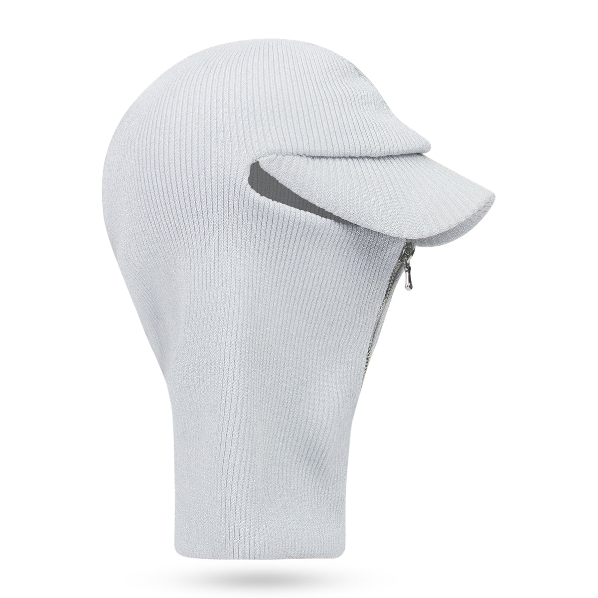 SILVER COVETED ZIP BASEBALL CAP