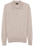 Brioni fine-knit polo shirt