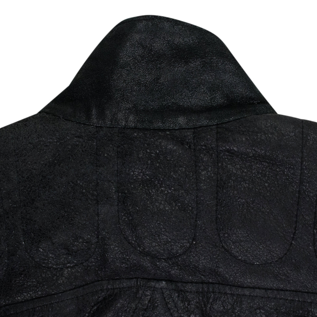 Black/Yellow Leather Racing Jacket