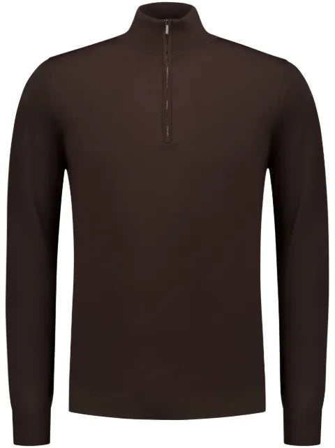 Zanone half-zip sweater