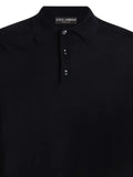 Dolce & Gabbana polo-collar cashmere sweater