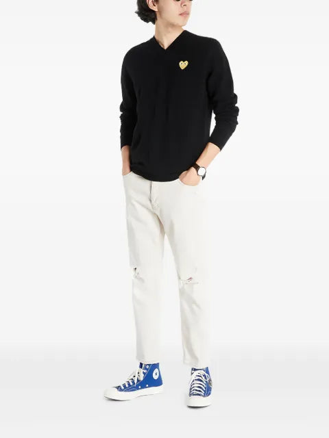 Comme Des Garçons Play wool jumper