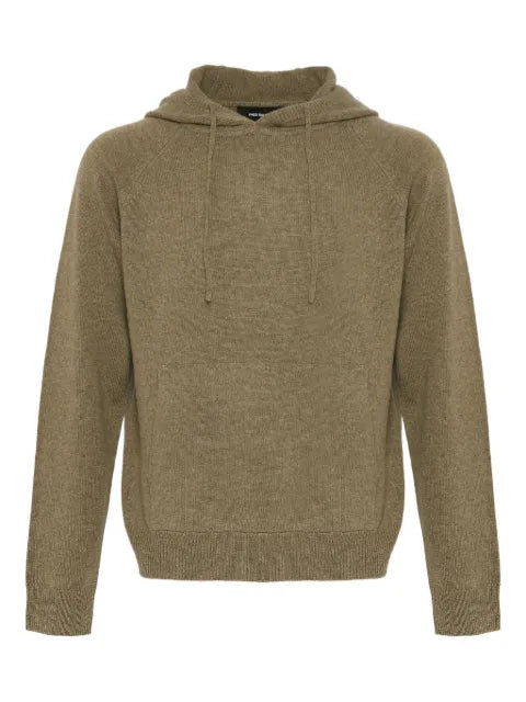 Yves Salomon knitted hoodie
