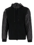 C.P. Company J-Rombe quilted-panel hooded jacket