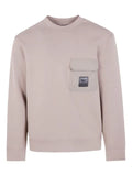 Emporio Armani patch-pocket cotton sweater