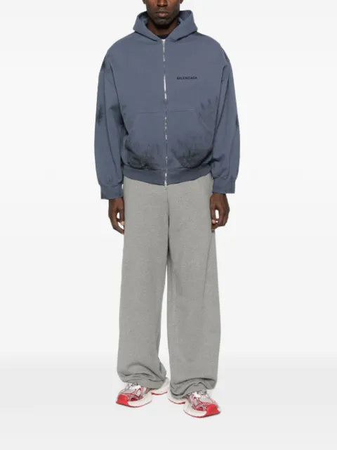 Balenciaga back zip-up hoodie regular fit