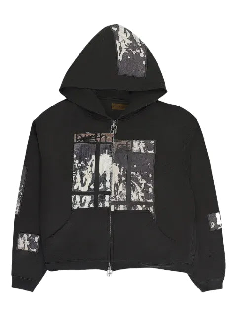 BIRTH OF ROYAL CHILD Flash Light graphic-print zip-up hoodie