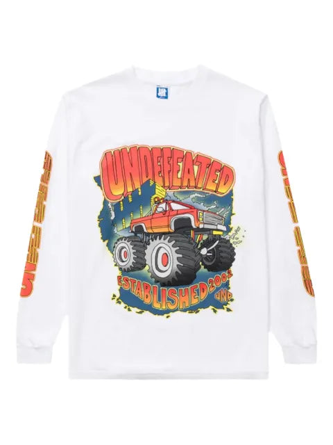 Undefeated monster-truck long-sleeve t-shirt