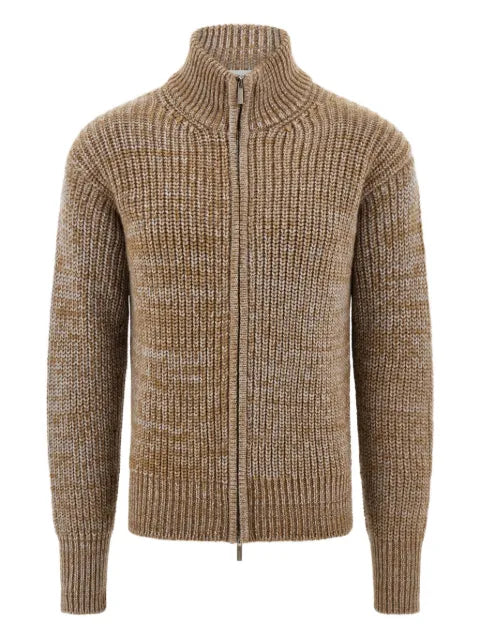 Ferragamo high neck cardigan