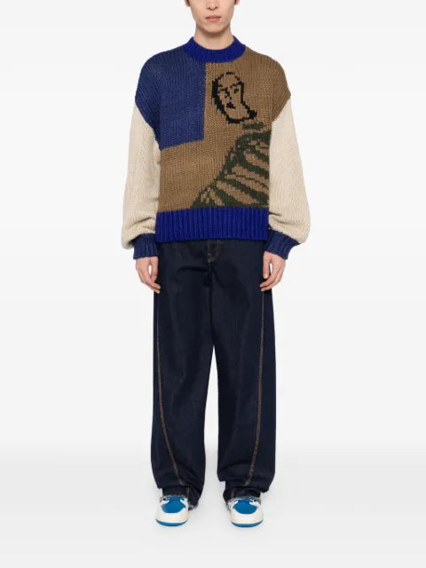 KidSuper Girl In Stripes jumper
