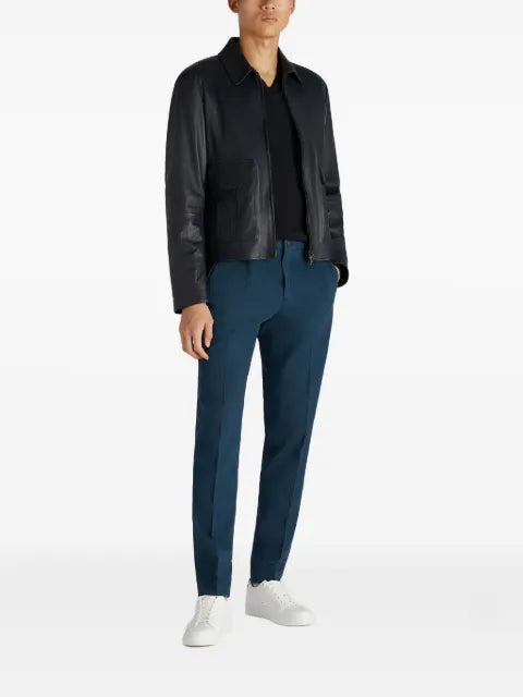 slowear v-neck long-sleeve sweatshirt