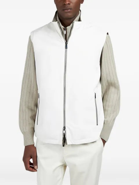 Paul & Shark reversible zip-fastening gilet
