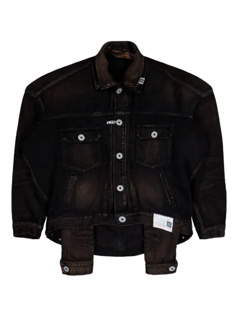 Maison MIHARA YASUHIRO layered denim jacket