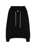 Rick Owens hooded printed hoodie