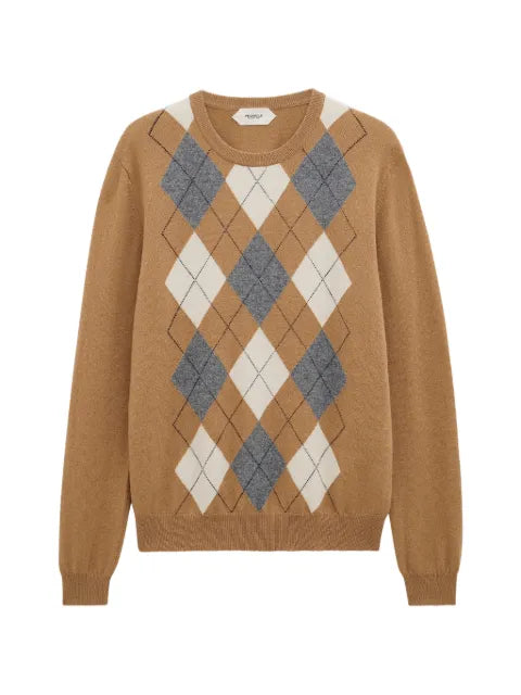 Pringle of Scotland argyle crew-neck sweater