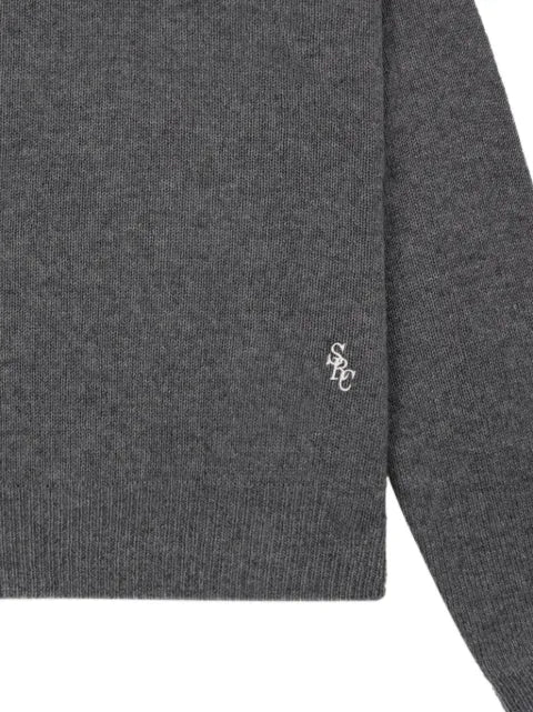 Sporty & Rich SRC logo-detail sweater